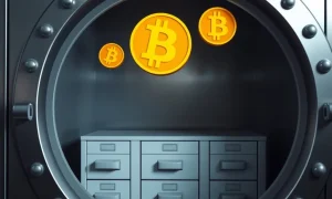 Secure Bitcoin custody services through traditional banking infrastructure