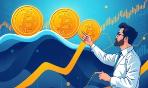 Analyst Jamie Coutts explaining revolutionary Bitcoin cycle patterns with market charts