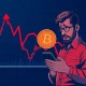 Bitcoin decline warning chart showing critical support levels and market analysis