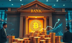 Major financial institutions investing in Bitcoin ETF products showing institutional adoption growth