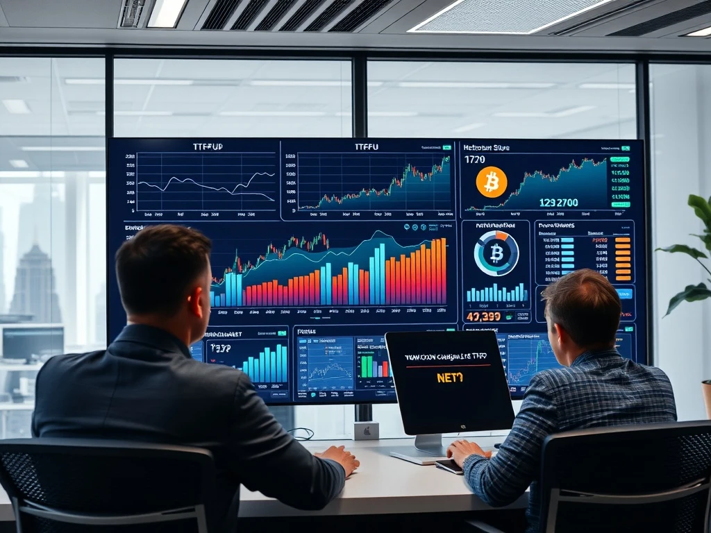 Bitcoin ETF growth chart showing institutional adoption and portfolio reallocation strategy