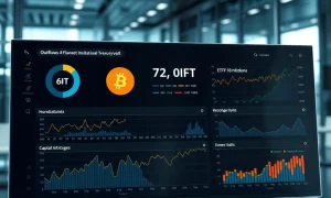 Bitcoin ETF outflows transforming into institutional treasury holdings showing capital migration