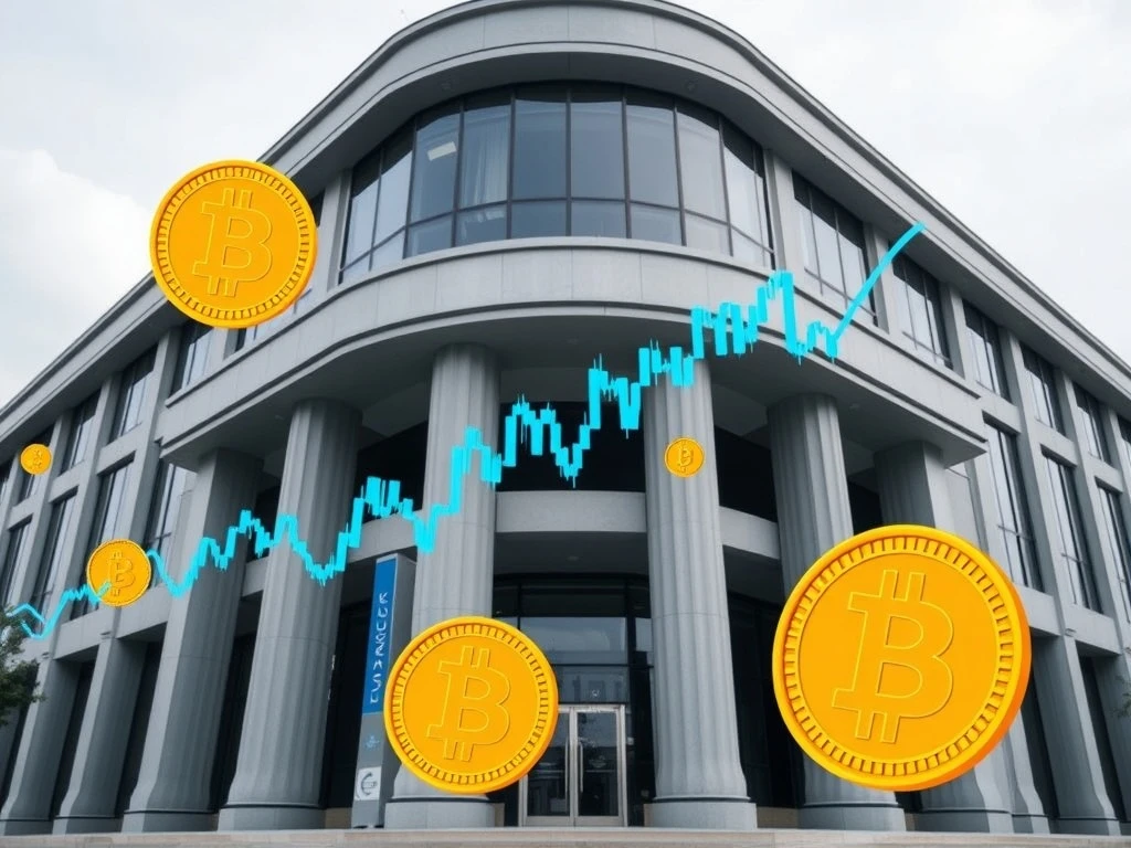 Bitcoin ETFs enabling institutional digital asset adoption through secure banking infrastructure and regulatory compliance