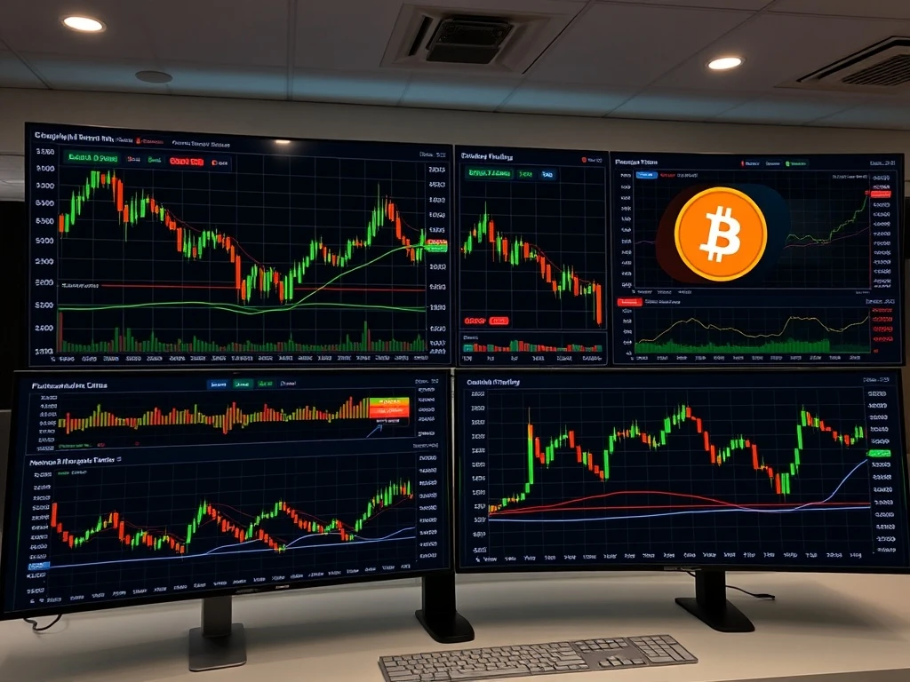 Bitcoin futures trading dashboard showing gap analysis and institutional sentiment indicators for strategic trading opportunities