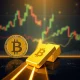 Bitcoin gold correlation divergence showing digital and physical safe haven assets moving in opposite directions