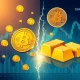 Strategic analysis of Bitcoin and gold divergence showing portfolio balancing strategies for 2025 markets
