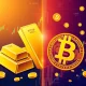 Bitcoin and gold comparison showing safe-haven investing divergence in 2025 market conditions