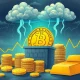 Bitcoin hedge strategy protecting investment portfolio from economic collapse