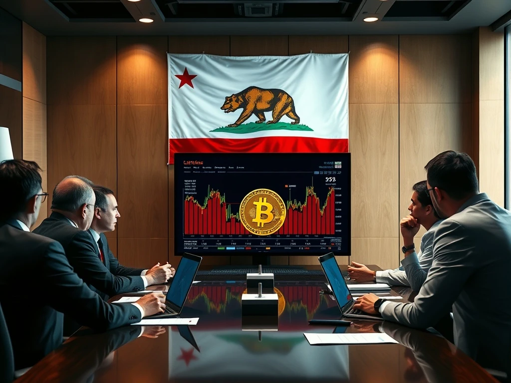 California pension fund board debate over Bitcoin holdings and investment strategy
