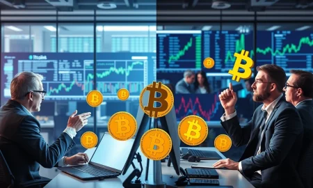 Bitcoin institutional accumulation strategy contrasting retail trading volatility in digital asset markets