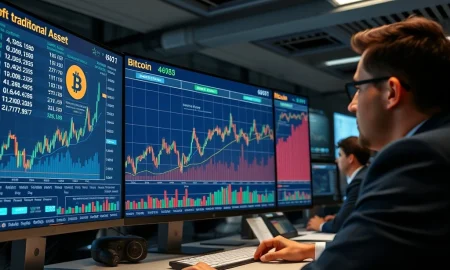 Bitcoin institutional adoption as strategic asset during economic uncertainty showing portfolio diversification