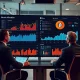 Strategic Bitcoin allocation in institutional portfolios showing diversification benefits and risk management