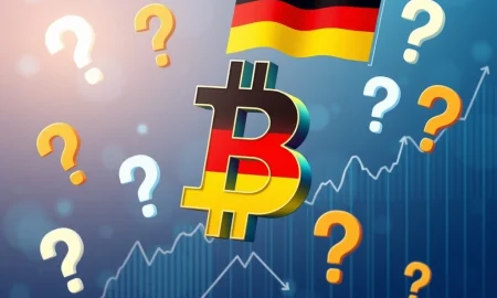 Bitcoin market analysis showing German unseized cryptocurrency impact on price volatility