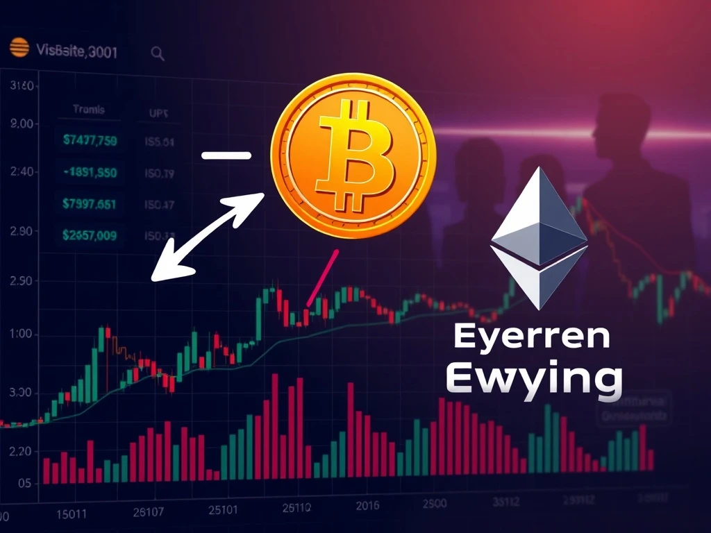 Bitcoin mean reversion analysis showing price correction risks and strategic portfolio reallocation options