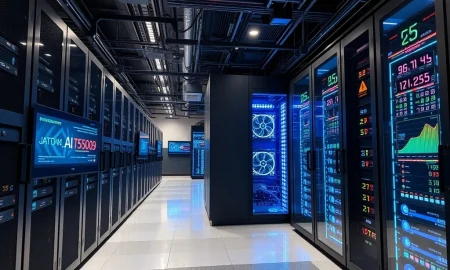 Bitcoin mining facility achieving capital efficiency through AI computing integration and energy optimization