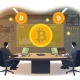 Strategic analysis of Bitcoin mining equities showing institutional investment growth and market performance charts