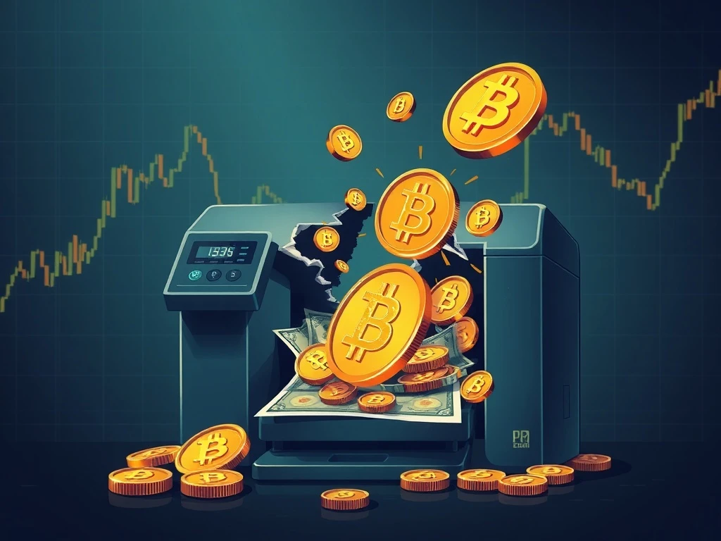 Bitcoin emerging from broken money printer as monetary system fails