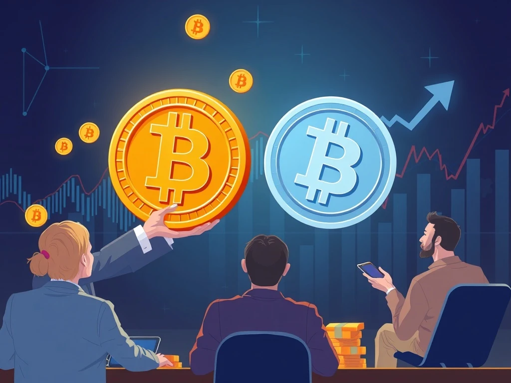 Bitcoin price correction analysis showing institutional portfolio diversification strategies