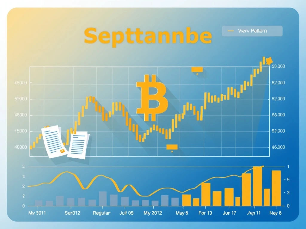Bitcoin price correction analysis showing market trends and investment strategies during September volatility