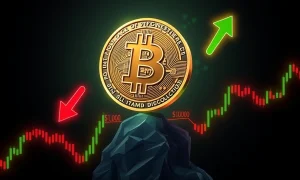 Bitcoin price volatility analysis showing critical $110,000 support level battle