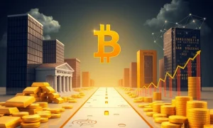Bitcoin price potential analysis showing dual financial roles and growth trajectory toward million dollar valuation