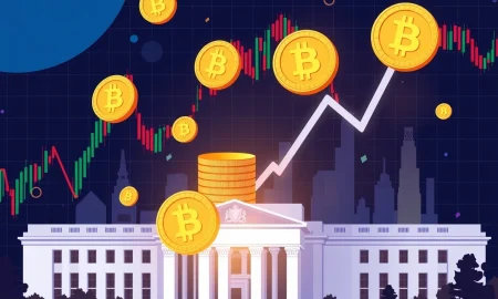 Bitcoin price surge analysis showing institutional investment impact and Federal Reserve policy effects