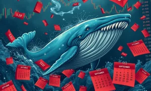 Bitcoin price analysis showing whale accumulation during September market volatility