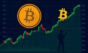 Bitcoin price analysis showing critical support level and investor decision points