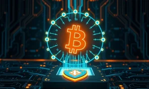 Quantum computer threatening Bitcoin security with cryptographic vulnerability demonstration