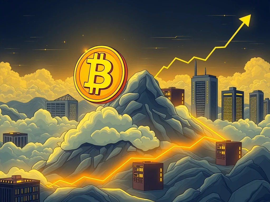 Bitcoin recovery driven by institutional adoption and mining growth against economic backdrop