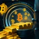 Bitcoin reserve asset integration in central bank vault with digital and traditional assets