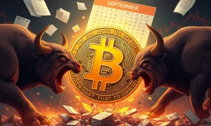 Bitcoin September market analysis showing historical trends versus potential bullish breakout