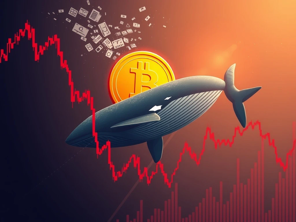 Bitcoin September risk illustrated through whale sell-offs impacting market charts