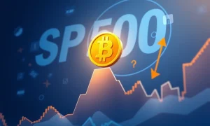 Bitcoin price surge alongside S&P 500 exclusion of major crypto holding company