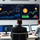 Modern Bitcoin strategy dashboard showing institutional investment trends and portfolio optimization tools