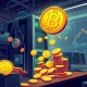 Bitcoin supply shock illustration showing institutional demand overwhelming mining production