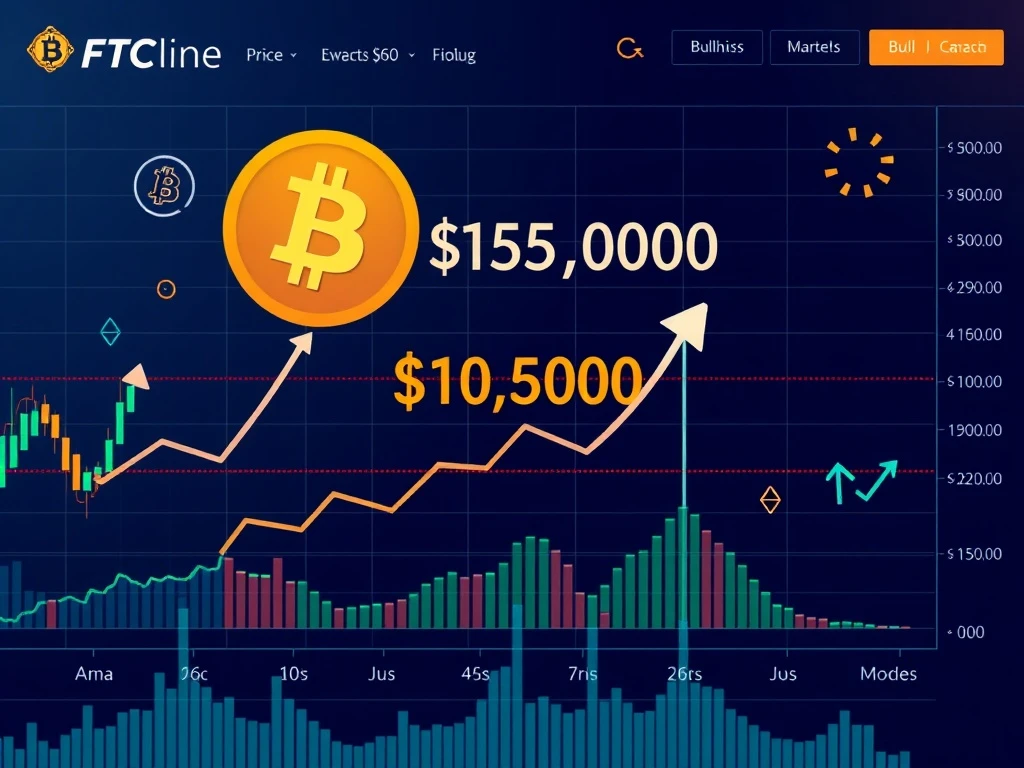 Bitcoin support level analysis showing $105K price floor with bullish indicators and institutional investment signals