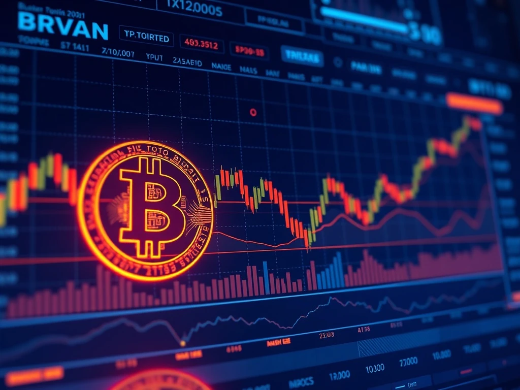 Bitcoin technical analysis chart showing key support and resistance levels with on-chain data indicators