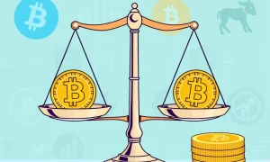Bitcoin traders divided sentiment analysis showing balanced market positioning across major exchanges