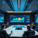 Strategic Bitcoin Treasury Diversification in corporate boardroom with digital portfolio analytics