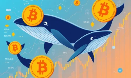 Bitcoin whale activity driving cryptocurrency market volatility through large transactions