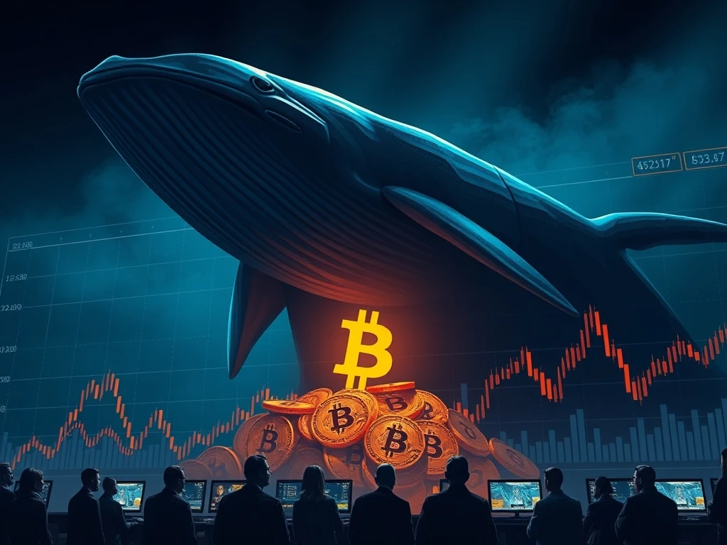 Bitcoin whale casting shadow over cryptocurrency market during hedging activity