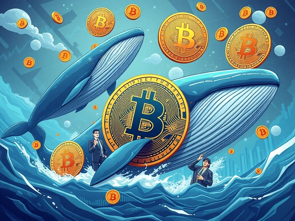 Bitcoin whale selling impact on market volatility and institutional accumulation patterns