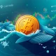 Bitcoin whales influencing cryptocurrency market trends through large-scale transactions