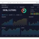 Strategic ETH accumulation dashboard showing institutional cryptocurrency investment metrics and growth patterns