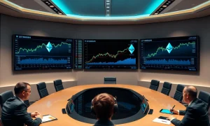 Corporate Ethereum treasuries management dashboard showing BitMine's massive crypto holdings