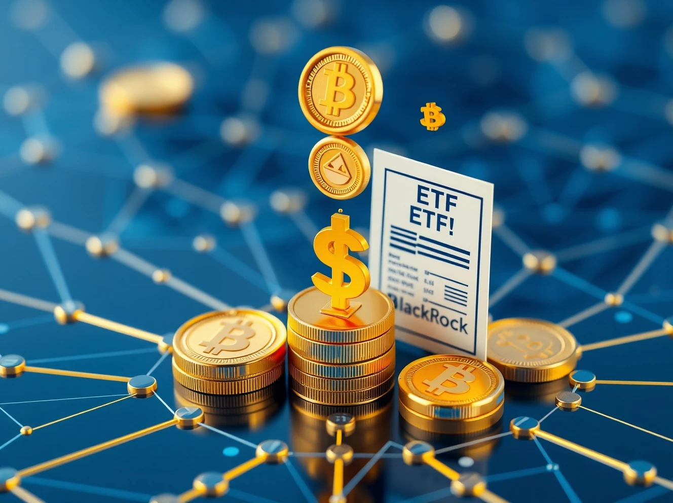 BlackRock's revolutionary plan to tokenize ETFs through blockchain technology transformation
