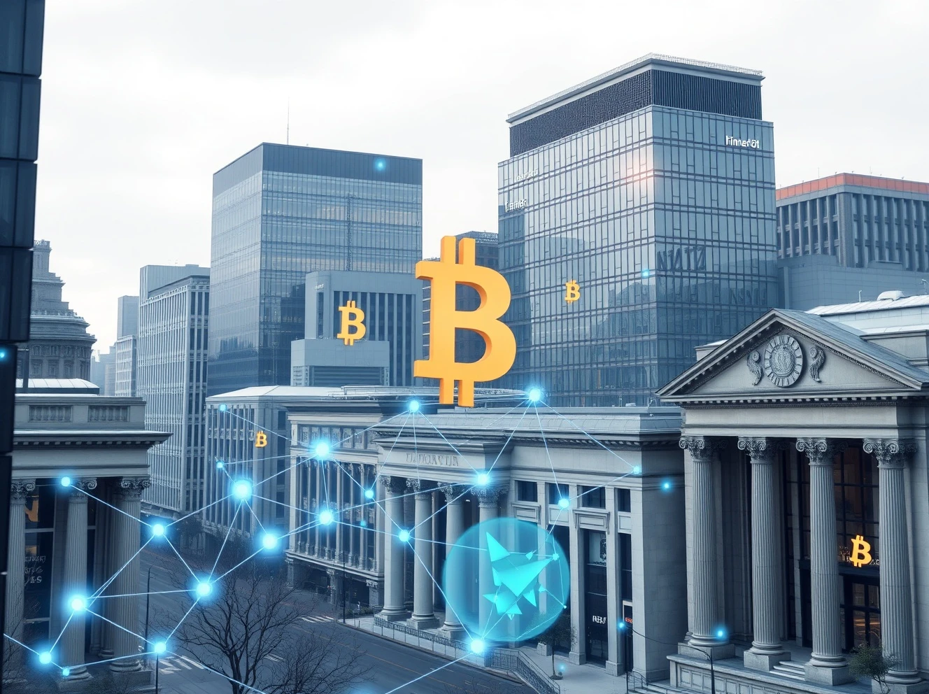 Blockchain finance revolutionizing traditional banking through transparent digital transactions
