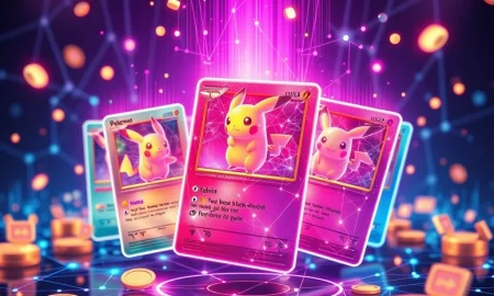 Blockchain Pokémon cards transforming traditional collecting with secure digital ownership and investment opportunities