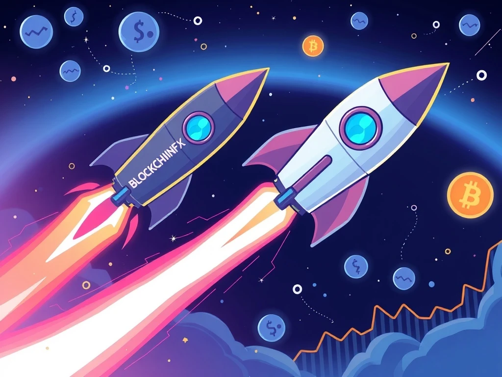 BlockchainFX leading crypto presale race with investor returns and trading platform advantages